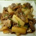 ハンとユヅキ's cooksnap of when they made ★シャキシャキ長芋♪簡単♪豚肉炒め★.
