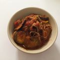 ru3e's cooksnap of when they made すっごく美味しい❤べーコンと茄子のスパ❤.