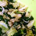＊…koi…＊'s cooksnap of when they made ほうれん草としらすの和え物.