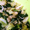 ＊…koi…＊'s cooksnap of when they made ほうれん草としらすの和え物.