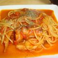 mikiha5's cooksnap of when they made タコのトマトパスタ♪.