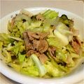 ☆shi～no☆'s cooksnap of when they made 豚とキャベツの炒め物　レモン風味.