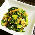 kebeibiko's cooksnap of when they made 捨てないで！セロリの葉のピリ辛炒め.