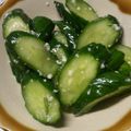 ぶ〜ちゃん。's cooksnap of when they made ビニール袋で簡単☆きゅうりの塩麹漬け.