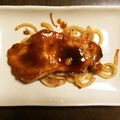 しんあんどじろ's cooksnap of when they made ソースが美味しい✿ポークステーキ.