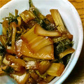 usagirin's cooksnap of when they made エコ　節約　セロリ葉　茎の皮　細茎の佃煮.