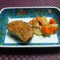 ニワちゃん's cooksnap of when they made レンジで楽チン♪大根煮〜梅＆さば缶仕込〜.