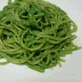 rinabanana's cooksnap of when they made ほうれん草のチーズクリームパスタ.