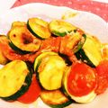 SC47's cooksnap of when they made ズッキーニ&トマト♪マヨネーズ炒め.