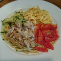 Soya's cooksnap of when they made たれ手作り♡冷やし中華.