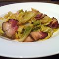 ∞とてちてた∞'s cooksnap of when they made 白菜とベーコンのコンソメ蒸し.