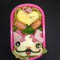 Karinﾁｬﾝ's cooksnap of when they made キャラ弁☆妖怪ウォッチ☆セーラーニャン.