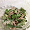 ココキキララ's cooksnap of when they made ☆オクラのツナマヨ和え.