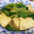 samezame's cooksnap of when they made 母の味 ほうれん草とお豆腐ソテ.