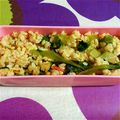 プケッティ's cooksnap of when they made ☆カニカマと干しえびのレタスチャーハン☆.