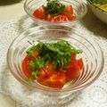 時花菜's cooksnap of when they made トマトの簡単サラダ.