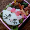アッキーニョ's cooksnap of when they made ☆マリーのサンドイッチ（キャラ弁）☆.