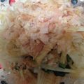 むっちゃり's cooksnap of when they made 超簡単大根と小松菜の梅ドレッシング和え。.