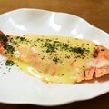 のんちゃんちいちゃん's cooksnap of when they made 朝食にも簡単＊鮭のチーズ焼き＊.