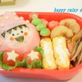 さなぱぱ's cooksnap of when they made ＊キャラ弁＊　レインコートの女の子*.