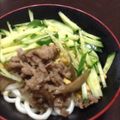 ムーミン1号's cooksnap of when they made 温玉のせ牛ゴボウの冷やしうどん.