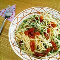 あちちんぼ's cooksnap of when they made 手抜きで美味♡ドライトマトのパスタ.