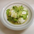 ちょりちょり♡'s cooksnap of when they made キュウリとイカの塩味炒め.