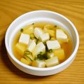 つちかな's cooksnap of when they made 【離乳食 中期】青菜と豆腐のすまし汁.