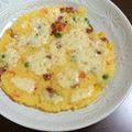 misarun's cooksnap of when they made 残りご飯でピザ風♪.