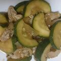 ゆう924's cooksnap of when they made ズッキーニと豚肉の甘辛炒め.