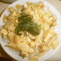 白いぐれーぷ's cooksnap of when they made 筍とさば缶のお手軽丼.
