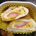 こたつねこくん's cooksnap of when they made お弁当用たまご焼き～かにかまＩＮ～.