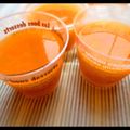 海天藍's cooksnap of when they made お弁当にも♪黄熟の梅ゼリー（寒天）♪.