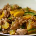 りーちゃん☆ママ's cooksnap of when they made ズッキーニと豚肉の炒め物.