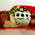 もんきちん's cooksnap of when they made トッキュウジャーのキャラ弁♡.
