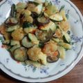 ももすけ１番's cooksnap of when they made エビとズッキーニのスイートチリソース炒め.