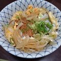 やぎ座のひつじ's cooksnap of when they made 旦那の大好物『玉子とろ～り、カツ丼』.