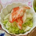 みゆwaco 's cooksnap of when they made 白菜の芯で一品！ごま油和え.
