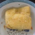 kyokoha's cooksnap of when they made 肉みそとチーズの茶巾.
