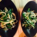ちえりんぐ's cooksnap of when they made 100円料理！ニラとモヤシの煮浸し.