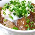 ことりんころ's cooksnap of when they made マグロの漬け丼.