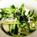 こめ助's cooksnap of when they made 蒸し鶏とキュウリの梅和え.