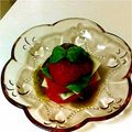 sakura4126's cooksnap of when they made 冷やしトマト　オクラとバジルのソースで.