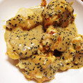 カクレポロジリ's cooksnap of when they made 鶏ささみのピカタ☆マヨカレーソース.