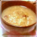 にけ☆★'s cooksnap of when they made 玄米とｻﾂﾏｲﾓのおじや♪.
