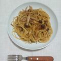 midog's cooksnap of when they made 春キャベツとベーコンの和風パスタ☆.