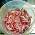 たんたん　's cooksnap of when they made 紫玉ねぎの酢漬け.