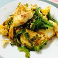 みどりの首輪's cooksnap of when they made 簡単ゴーヤチャンプルー♡.