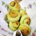だいなち's cooksnap of when they made 抹茶シナモンロール.