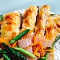 みどりの首輪's cooksnap of when they made 鮭のタルタル焼き.